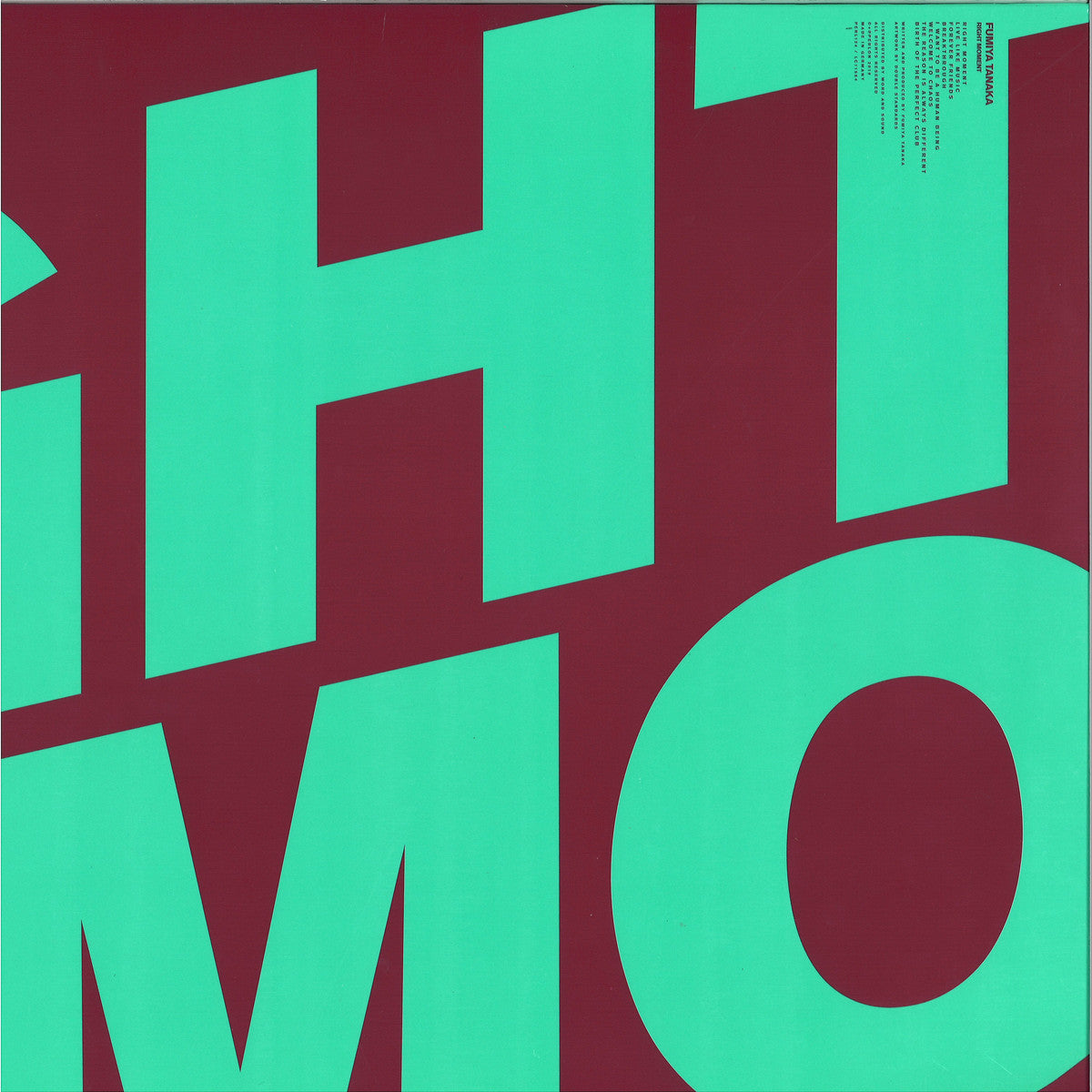 Fumiya Tanaka-Right Moment (3x12"LP)
