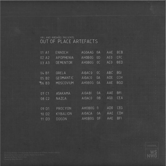 Vril & Rødhåd- Presents Out Of Place Artefacs (2x12"LP)