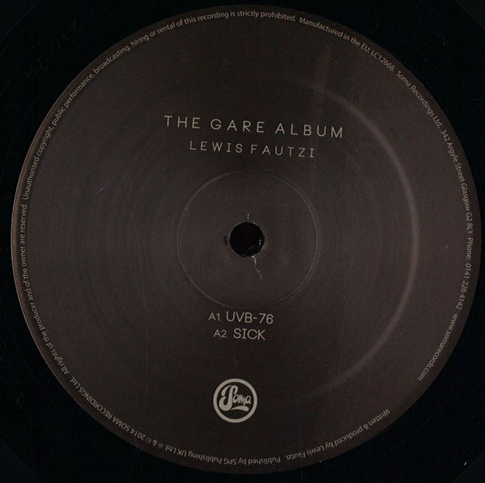 Lewis Fautzi-The Gare Album (2x12